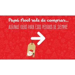 Pap Noel sale de compras...