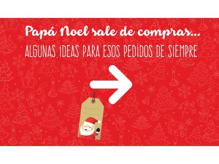 Pap Noel sale de compras...