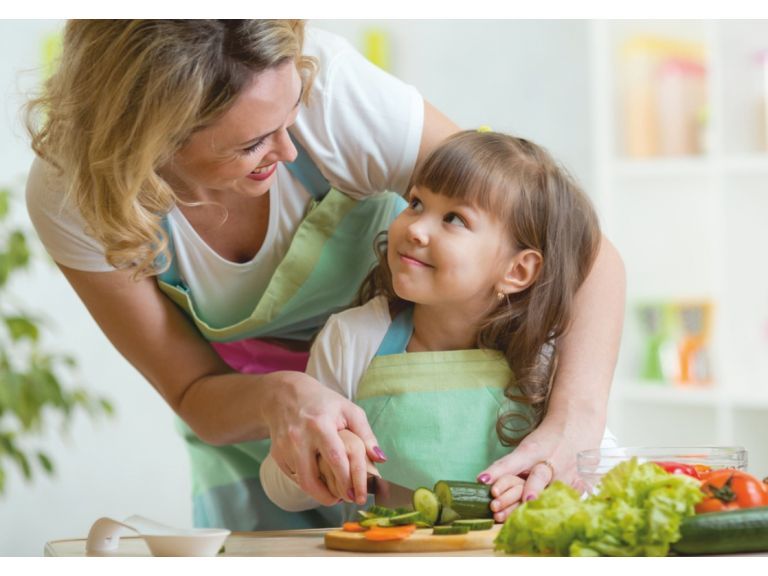 Aprendo a cocinar con mam y pap!